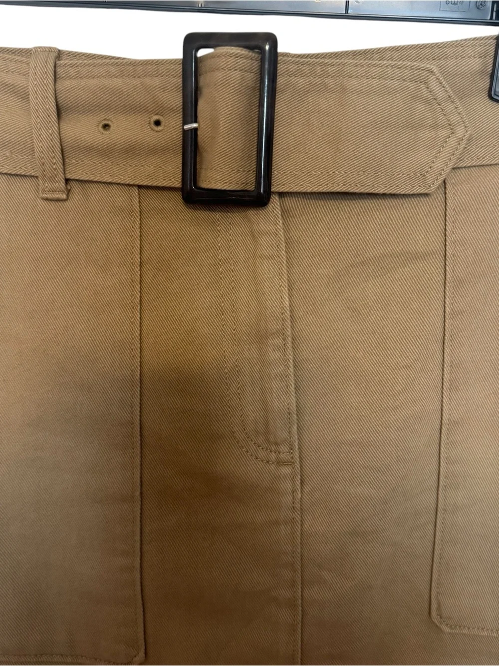 BANANA REPUBLIC Utility Mini Skirt with Belt  SIZE: 6   #P - Picture 2 of 7